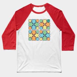 Meeple Tiles Baseball T-Shirt